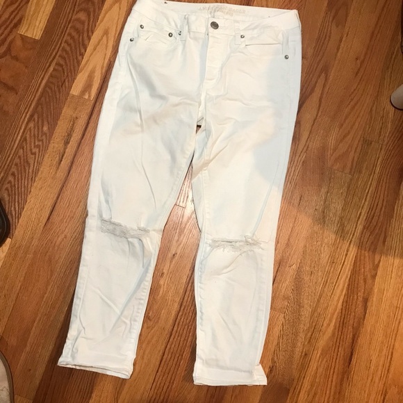 🦅AMERICAN EAGLE BOY CROP Stretch Jeans - Picture 6 of 13